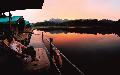 Abendstimmung im Rainforest Camp