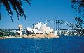 Sydney Opernhaus und Hafenbr�cke