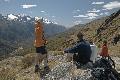 Wanderer auf dem Routeburn Track